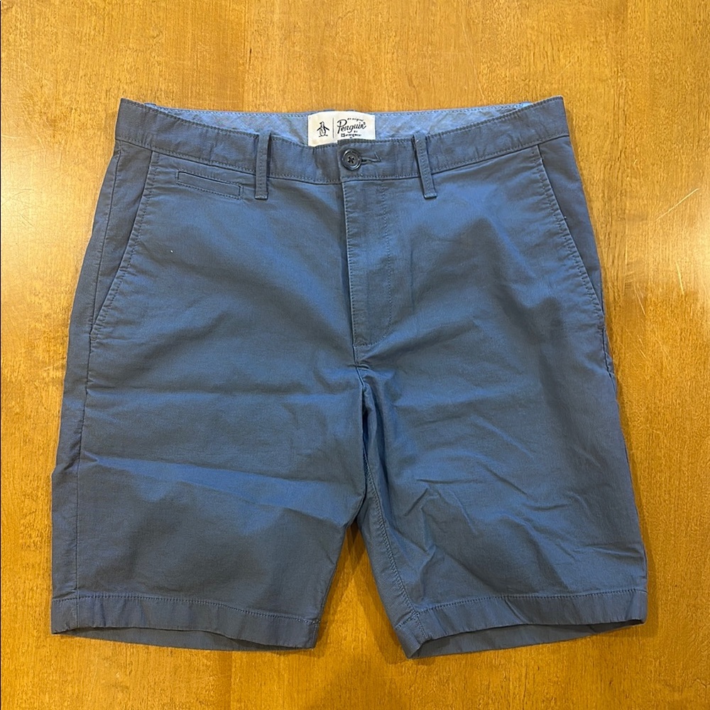 Light Blue Penguin khaki shorts (waist 31), summer attire